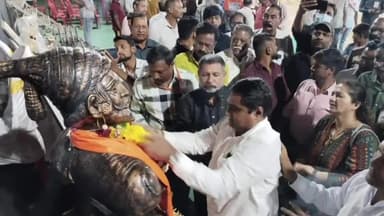 अंबरनाथ: अंबरनाथ पूर्व गावदेवी मैदान भव्य जिल्हास्तरीय कबड्डी स्पर्धेचे आयोजन, आमदार किणीकर यांनी दिली भेट