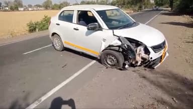 बीना: किर्रोद बायपास पर कार व बाइक की टक्कर में बाइक सवार तीन युवक गंभीर रूप से हुए घायल