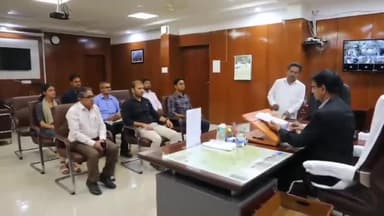 गुनौर: पंन्ना के नवागत कलेक्टर श्री सुरेश कुमार ने कार्यभार ग्रहण किया