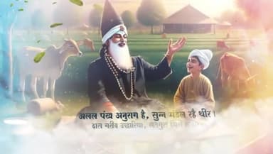 गरीब, अलल पंख अनुराग है, सुन्न मंडल रहे थीर दास गरीब उद्धारिया, सतगुरु मिले कबीर ।।
#newsalerts #newsupdates