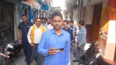 बिलारी: नगर में भाजपा नेता आतिफ कमाल ने किया पालिकाध्यक्ष रघुराज यादव का स्वागत