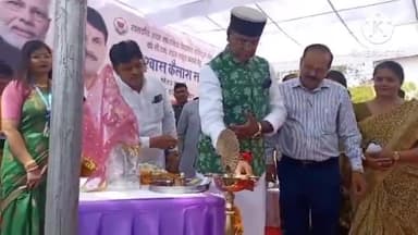हुज़ूर: भोपाल के नरेला विधानसभा क्षेत्र में मंत्री विश्वास कैलाश सारंग ने किया सीएम राइज स्कूल का भूमिपूजन