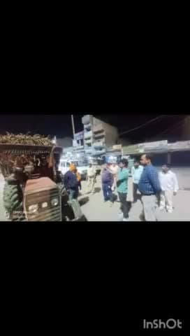 बखरी: बखरी के चौक चौराहों पर चलाया गया वाहन चेंकिंग अभियान