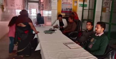 सवायजपुर: हरपालपुर सीएचसी पर हुआ स्वास्थ्य शिविर का आयोजन