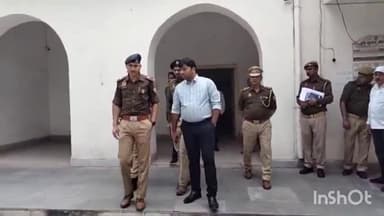 मुज़फ्फरनगर: कचहरी परिसर में नामांकन स्थल एसपी सिटी एवं अपर जिलाधिकारी ने किया निरीक्षण दिए आवश्यक दिशा निर्देश