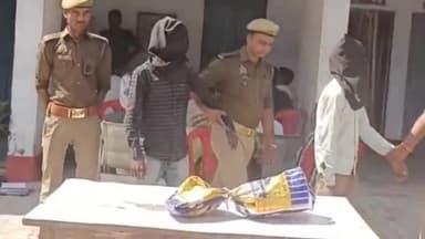 इकौना: गिलौला पुलिस ने चोरी के सामान के साथ 2 चोरों को किया गिरफ्तार