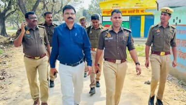 सिराथू: उपजिलाधिकारी सिराथू ने कोखराज इलाके में सड़कों पर लगाए गए बैरियर व मतदान केंद्रों का निरीक्षण किया