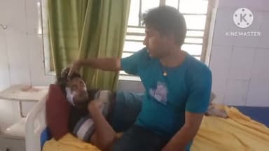 बिश्रामपुर: अनियंत्रित बाइक से गिरकर दरुआ का  एक युवक हुआ घायल,सीएचसी में इलाज जारी