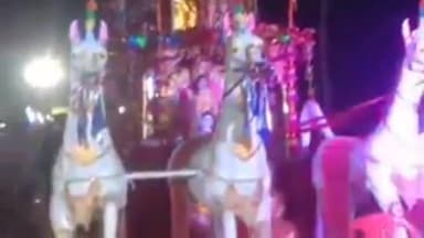 बाजपट्टी: बाचोपट्टी गोट गांव में आयोजित चार दिवसीय महावीर झंडा का हुआ समापन