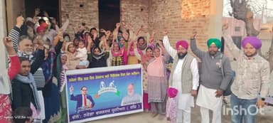 ਭਿੱਖੀਵਿੰਡ: ਪਿੰਡ ਬੈਂਕਾਂ ਵਿਖੇ ਨਰੇਗਾ ਮਜ਼ਦੂਰ ਯੂਨੀਅਨ ਦੇ ਜ਼ਿਲ੍ਹਾ ਪ੍ਰਧਾਨ ਰਣਜੀਤ ਸਿੰਘ ਸ਼ੱਕਰੀ ਨੇ ਨਰੇਗਾ ਵਰਕਰਾਂ ਦੇ ਨਾਲ ਕੀਤੀ ਹੰਗਾਮੀ ਮੀਟਿੰਗ