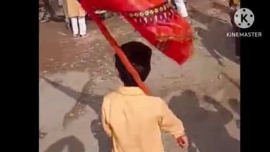 कोल: थाना सासनी गेट क्षेत्र के अंतर्गत खाटू श्याम बाबा की निकाली गई निशान यात्रा, प्रशासन की रही मौजूदगी