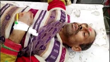 मंझनपुर: समदा चौराहे के पास तेज रफ्तार ट्रक की टक्कर से साइकिल सवार व्यक्ति गंभीर रूप से घायल, प्रयागराज किया गया रेफर