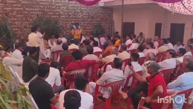 मुज़फ्फरनगर: गांव रोहना मैं मांगेराम त्यागी पर हुए मुकदमे को लेकर एक बैठक का हुआ आयोजन कई मुद्दों पर की गई चर्चा