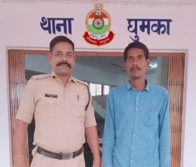 राजनांदगांव: घुमका थाना पुलिस ने ग्राम खैरझिटी में लड़ाई झगड़ा कर बेवजह विवाद करने वाले एक व्यक्ति पर की कार्रवाई
