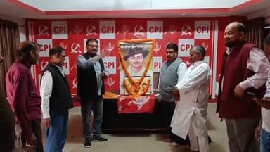 कांके: मेन रोड स्थित सीपीआई कार्यालय में मनाया गया भगत सिंह का 93वां शहादत दिवस