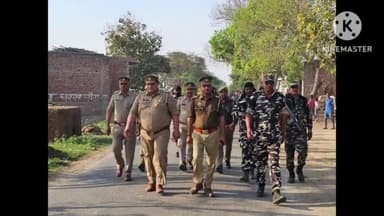 कोल: थाना नगर कोतवाली क्षेत्र के अंतर्गत होली की पूर्व संध्या पर सुरक्षा व्यवस्था को लेकर पुलिस ने किया क्षेत्र का निरीक्षण