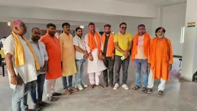 संदेश: बामपाली स्थित बीजेपी कार्यलय में  होली मिलन समारोह का आयोजन हुआ।