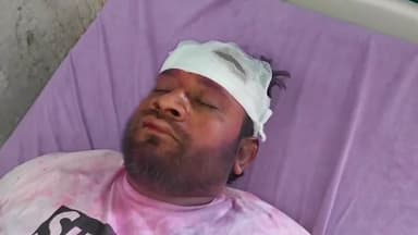 रामपुर: थाना शहज़ाद नगर क्षेत्र के पास तीन लोग मोटरसाइकिल से जा रहे थे अचानक आवारा पशुओं के दल से मोटरसाइकिल टकराकर अनियंत्रित ह