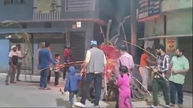 अमरोहा: अमरोहा जिले में बड़ी धूमधाम के साथ किया गया होलिका दहन, आज एसपी के निर्देश पर पुलिस रहेगी अलर्ट