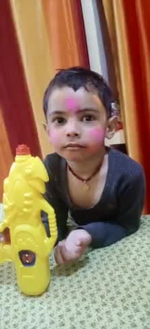 vashu partap kee or se wish you happy holi