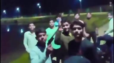 नरवल: महाराजपुर की सैमसी झील परिसर में अवैध असलहे के साथ युवकों का रील बनाते वीडियो हुआ वायरल