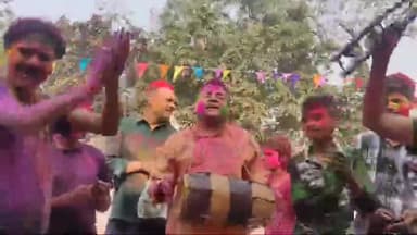 होली 2024 #सोमैया नगर श्री संकट मोचन आश्रम देवा रोड़ ढकौली बाराबंकी पर उल्लास के साथ मनाई गई