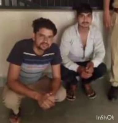 सवाई माधोपुर: शांतिभंग करने के आरोप में दो व्यक्तियों को कोतवाली थाना पुलिस ने अलग-अलग स्थान से गिरफ्तार किया