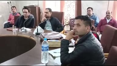 अर्की: एसडीएम कार्यालय सभागार अर्की में आज डाईस वेब सॉफ्टवेयर में प्रशिक्षण को लेकर आयोजित की गई कार्यशाला