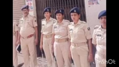 जमुई: जमुई में होली व लोकसभा चुनाव को ले आचार संहिता के चलते सुरक्षा व्यवस्था के कड़े थे इंतजाम