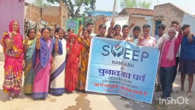 मांडू: स्वीप अंतर्गत वोटर अवेयरनेस को लेकर जिले के विभिन्न क्षेत्रों में चलाया गया मतदाता जागरूकता अभियान