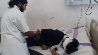 सासाराम: करवंदिया रेलवे स्टेशन के पास ट्रेन पर से गिरकर गंभीर रूप से घायल हुआ एक अज्ञात युवक