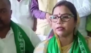 कस्बा: कस्बा राजद कार्यालय में पहुंची विमा भारती कार्यकर्ताओं ने किया स्वागत