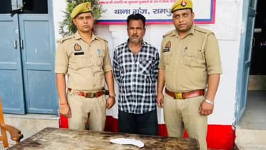 रामपुर: मोहल्ला पत्थरो का थम से थाना गंज पुलिस द्वारा एक अदद नाजायज तंमचा मय 1 जिन्दा कारतूस के साथ एक अभियुक्त गिरफ्तार