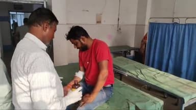 अररिया: त्रिसुलिया घाट के समीप दो बाइक की हुई टक्कर में बाइक सवार एक व्यक्ति घायल, सदर अस्पताल में भर्ती