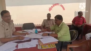 खोदावंदपुर: खोदावंदपुर थाना परिसर में लगा साप्ताहिक जनता दरबार, तीन मामलों की हुई सुनवाई