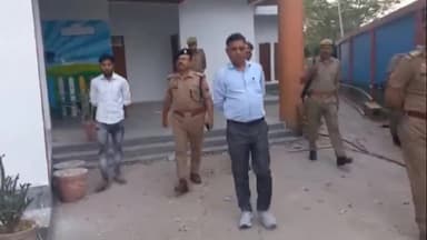 हरदोई: पुलिस अधीक्षक केशवचंद गोस्वामी ने सुरक्षा बलों के रुकने के लिए माधौगंज क्षेत्रांतर्गत चिन्हित कॉलेजों का निरीक्षण किया