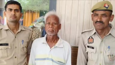 अमरोहा: मोहल्ला डाक बंगला से वारंटी को अमरोहा नगर थाना पुलिस ने किया गिरफ्तार, संबंधित धारा में किया चालान