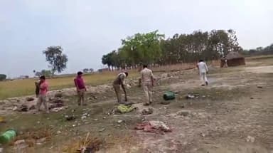 जगदीशपुर: लोकसभा चुनाव को लेकर जगदीशपुर  पुलिस टीम बनाकर चेकिंग और कर रही है छापेमारी