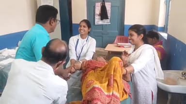 नवादा: पनसल्ला गांव में बकाया पैसा मांगने पर एक बुजुर्ग महिला के साथ की गई मारपीट, सदर अस्पताल में भर्ती