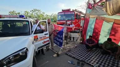 ਸੰਗਰੂਰ: ਪਟਿਆਲਾ ਰੋਡ ਵਿਖੇ ਪਿਛਲੇ 26 ਦਿਨਾਂ ਤੋਂ ਆਪਣੀਆਂ ਮੰਗਾ ਨੂੰ ਲੈਕੇ ਮੋਬਾਈਲ ਟਾਵਰ 'ਤੇ ਚੜੀ ਕੁੜੀ ਨੇ ਦਿੱਤੀ ਚੇਤਾਵਨੀ