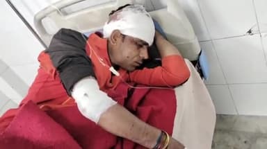 मुरादाबाद: बिलारी थाना क्षेत्र में मजदूरी कर घर वापस लौट रहे मजदूर को तेज रफ़्तार अज्ञात वाहन ने मारी टक्कर मजदूर हुआ घायल