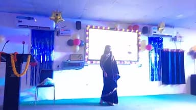 #एल एन डी कॉलेज में छात्र छात्राओं ने मनाया फेयर वेळ पार्टी