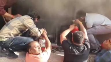 कोल: दीनदयाल हॉस्पिटल के सीटी विभाग में लगी भीषण आग, दमकल विभाग ने कड़ी मशक्कत के बाद आग पर पाया काबू