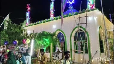 जमुई: पतौना स्थित दरगाह पर उर्स मेला का किया गया आयोजन, रातभर हुई चादरपोशी