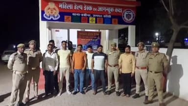 झांसी: बबीना पुलिस ने जुआ खेलते हुए आठ जुआरी पकड़े, कुल 1 लाख 31 हजार रुपये किए बरामद