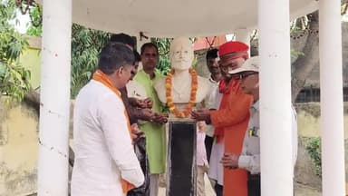 #छत्रपति #शिवाजी #महाराज जी की 344 वीं #पुण्यतिथि पर #माल्यार्पण कर #नमन किया!
#1जून_कमल_का_फूल #4जून_400पार