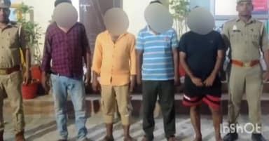 कैसरगंज: जरवल रोड पुलिस ने चार जुआरियों को किया गिरफ्तार