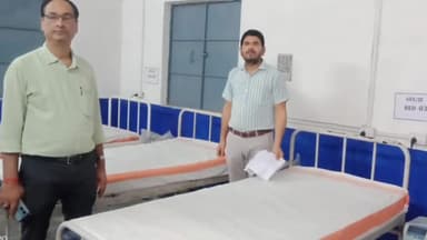 रघुनाथपुर: रघुनाथपुर रेफरल अस्पताल में चमकी बुखार को लेकर चार बेड का वार्ड हुआ तैयार