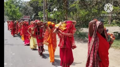 खोदावंदपुर: कलश शोभा यात्रा के साथ मलमल्ला में अष्टयाम यज्ञ हुआ शुरू।