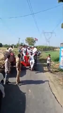 #लोकसभा_चुनाव2024 
#INDIA गठबन्धन क्षेत्र में चहक रहा - #लोकसभा_मुज़फ्फरनगर में गठबन्धन प्रत्याशी के कार्यक्रम को देख कर अहसास हो रहा है जैसे जनता ऐलान कर रही हो कि2024का चुनाव भाजपा सरकार द्वारा किये गए अत्याचार का जवाब होगा #हरेंद्र_मलिक